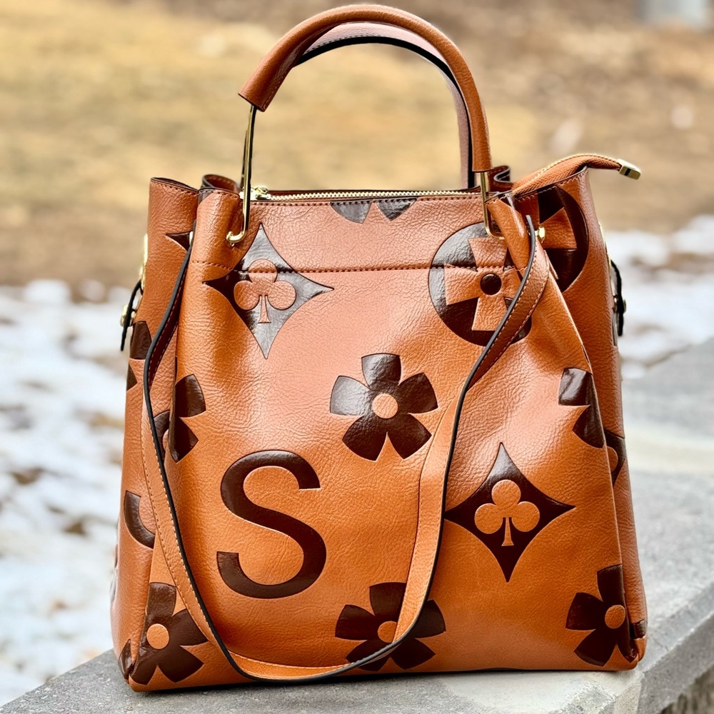 PU LEATHER FASHIONABLE  HANDBAG/SHOULDER BAG